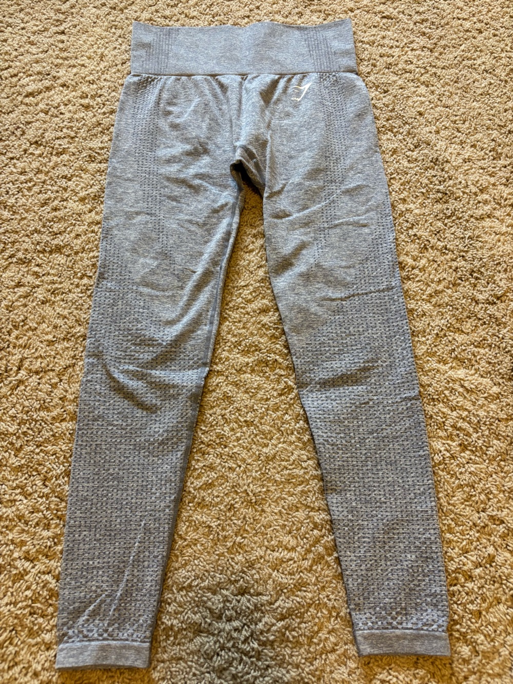 Gymshark Grey Seamless High-Waist Leggings